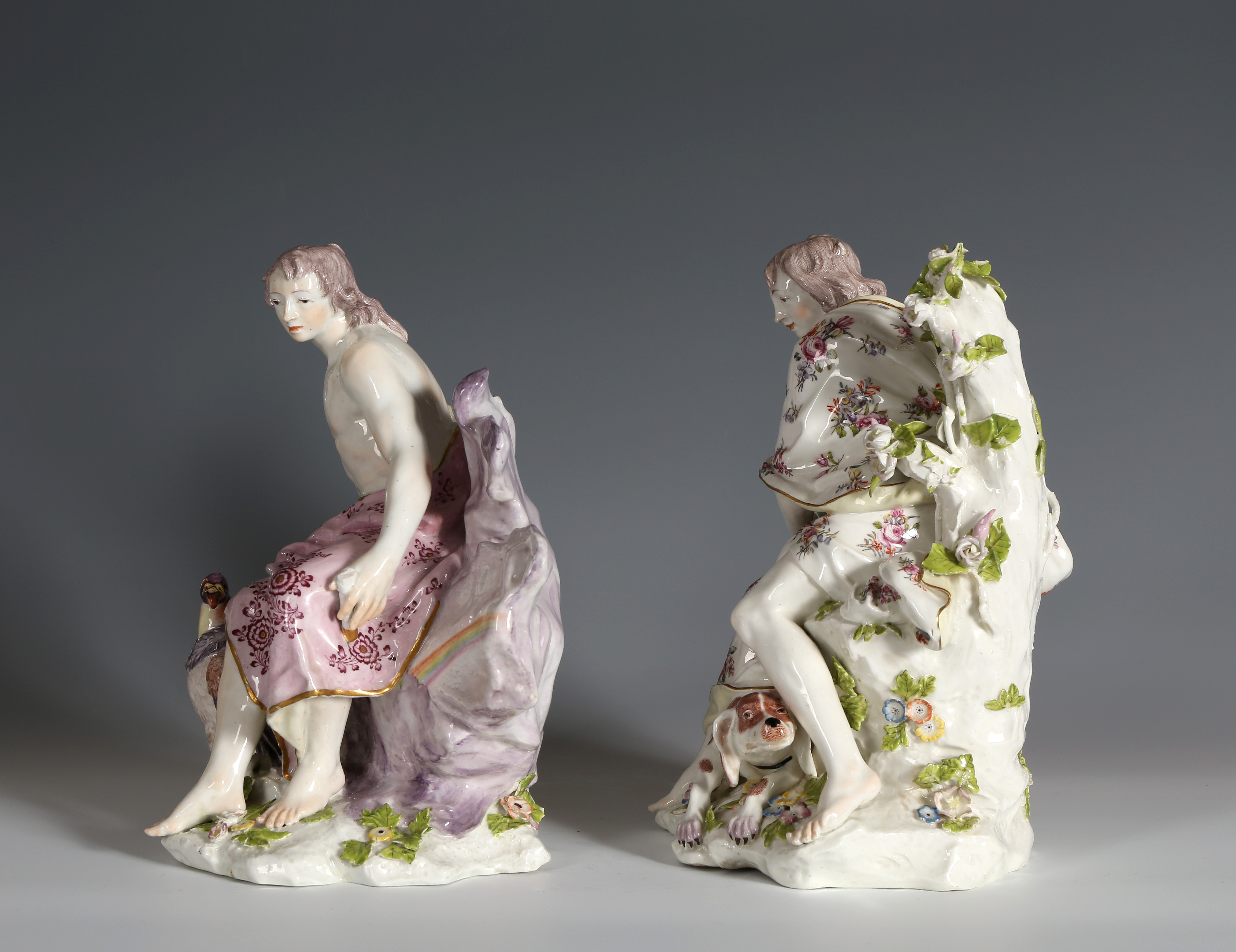chelsea pottery figures