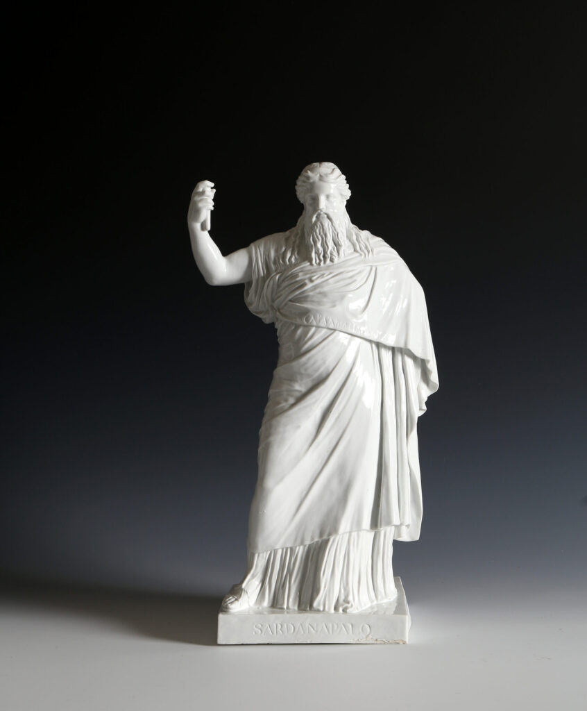 A DOCCIA FIGURE OF DIONYSUS SARDANAPALUS