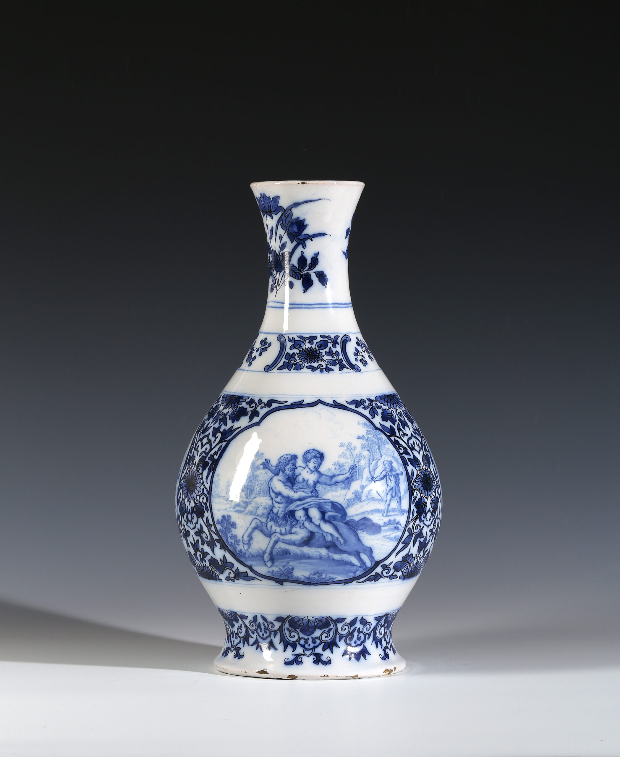 Hoppesteyn Hercules vases (8) a Rare Ceramics