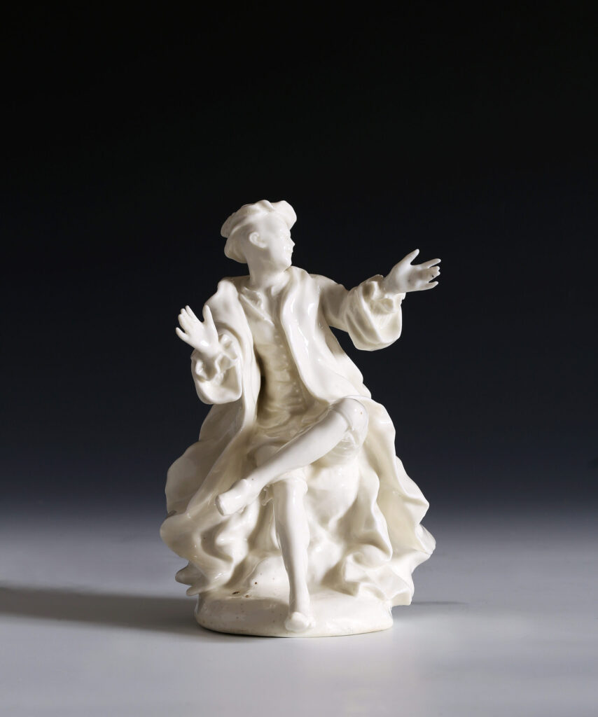 A DERBY ‘DRY EDGE’ FIGURE OF SIGHT FROM THE EUROPEAN SENSES